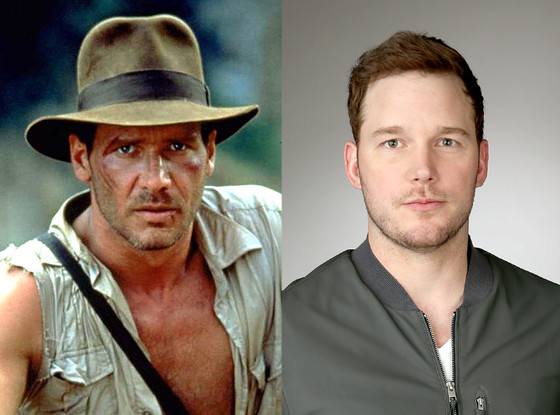 Indiana Jones, Harrison Ford, Chris Pratt Indiana Jones, Harrison Ford, Chris Pratt